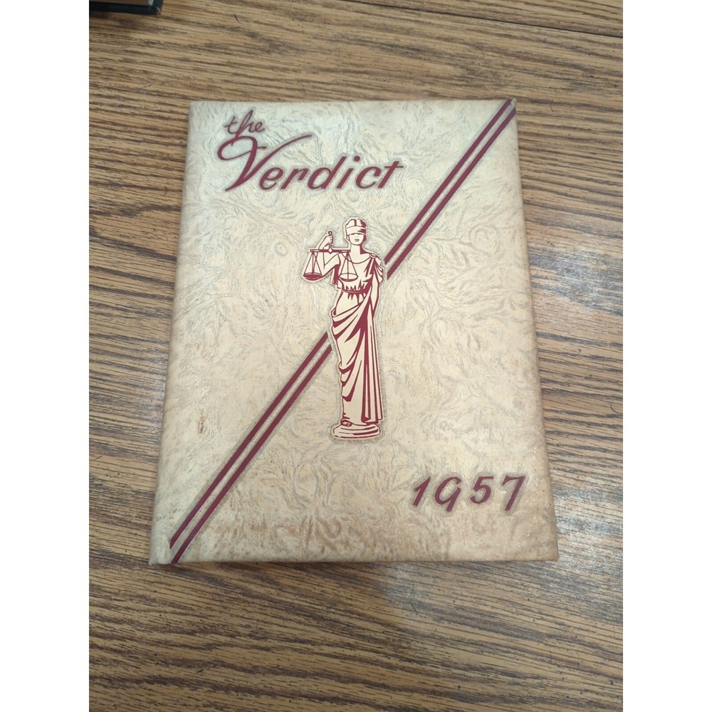 1957 Verdict Union University Law School Yearbook Albany New York